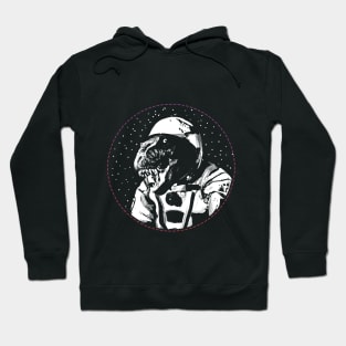 Astronaut Dinosaur Funny Hoodie